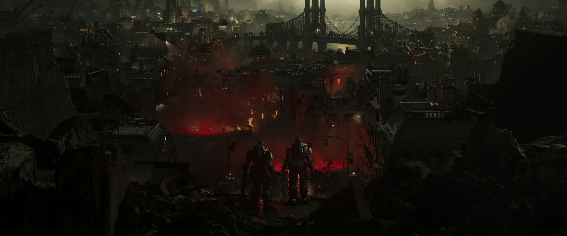 Gears of War — Full CG environments, Lighting, Blur Studio
